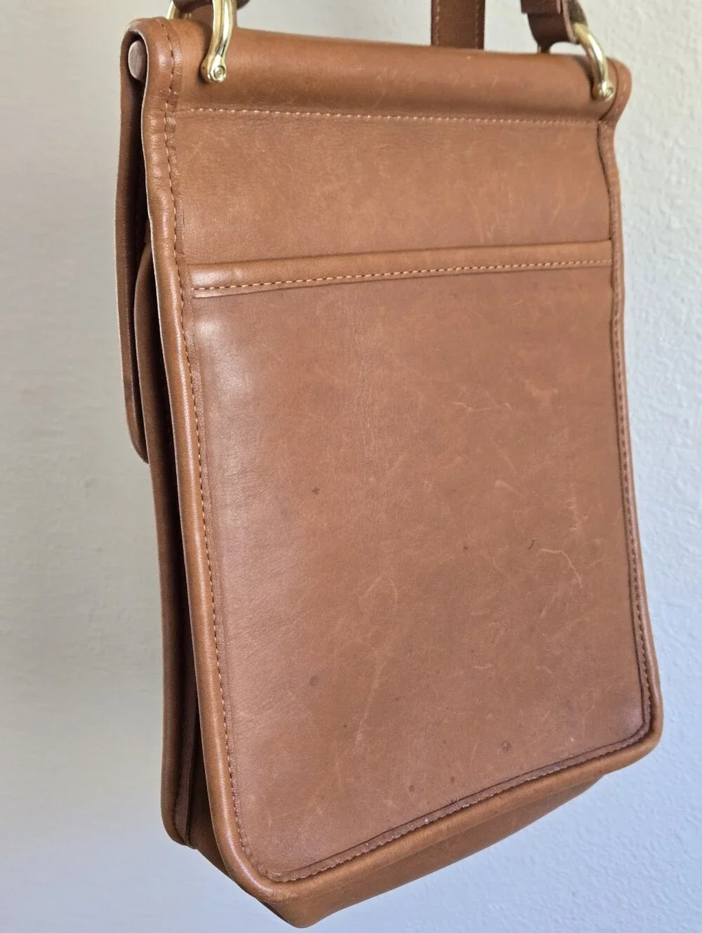 Coach Murphy 9930 Brown British Tan Vintage Bag Purse Crossbody Pre-94 Leather